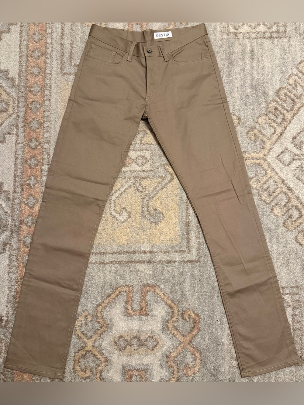 GUSTIN #3 American Stretch Twill 5 Pocket - Khaki